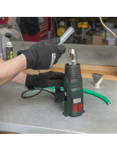 Varmepistol med ergonomisk greb 2000 W