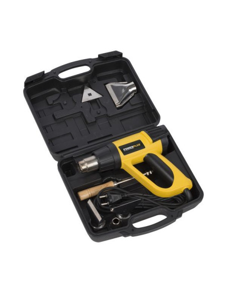 Varmepistol i kuffert med tilbehør 2000 W