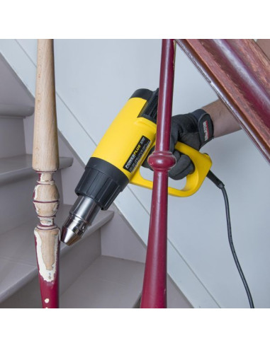 Varmepistol i kuffert med tilbehør 2000 W