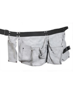 Sømbælte 8 lommer med 3 værktøjsholdere