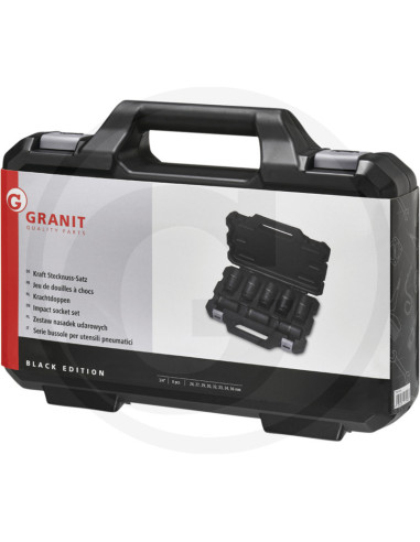 BLACK EDITION 3/4" 6-kant krafttoppe