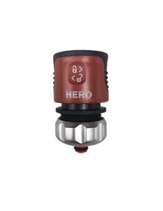 Slangekobling 1/2'' med stop metal/plast