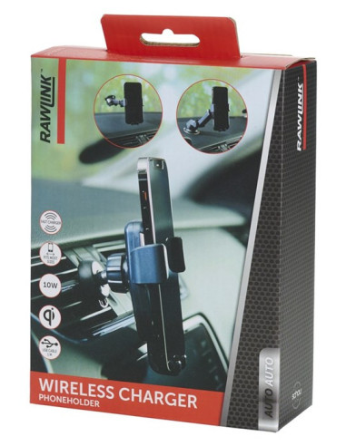 Holder til mobil - med trådløs oplader