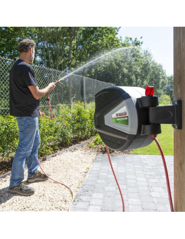 Slangeoprul 30 meter til vægmontering