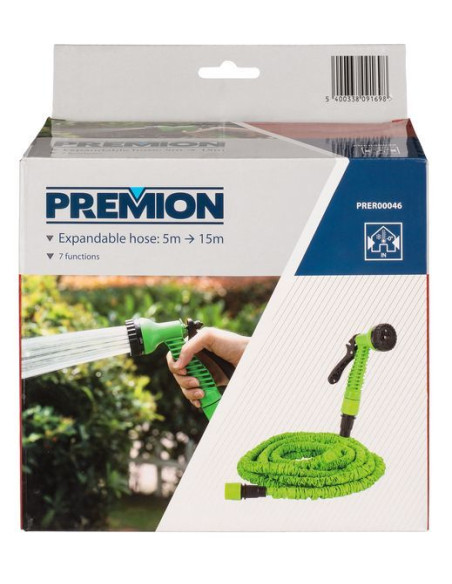 Vandslange fleksibel 5 meter - 15 meter