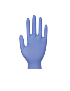 Engangshandsker blå - Nitril pudderfri