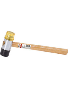 Kunststof/ gummi hammer Ø 40 mm
