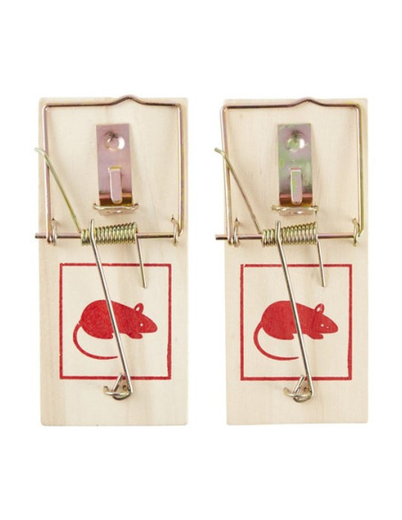 Musefælde i træ - 2 stk