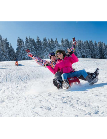 RollySnow Cruiser - Rød kælk