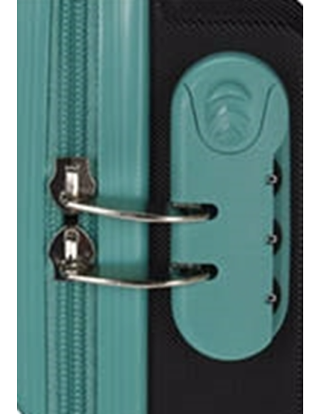 Kabinekuffert 30L Sort/Grøn