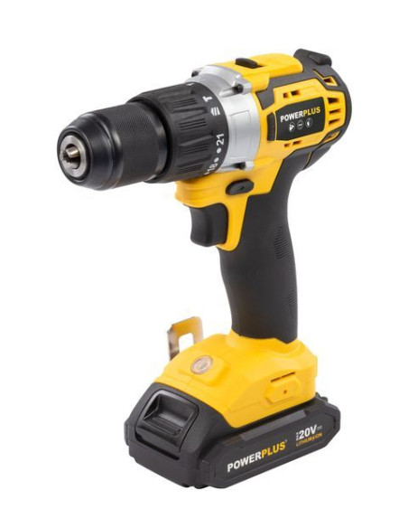 Slagboremaskine kulløs + 2 batterier