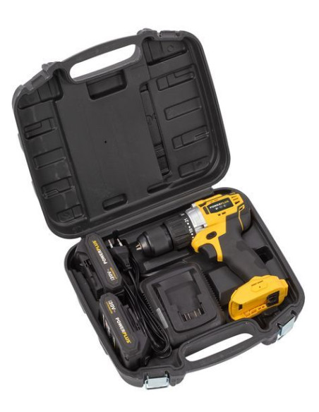 Slagboremaskine kulløs + 2 batterier