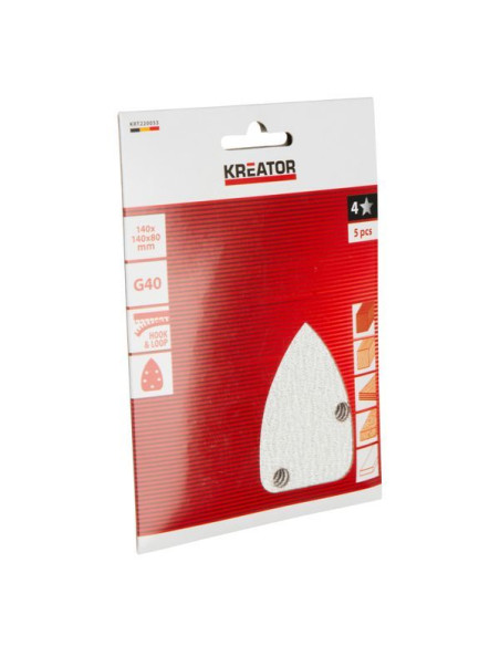 Slibemus sliberpapir 5 stk PAINT