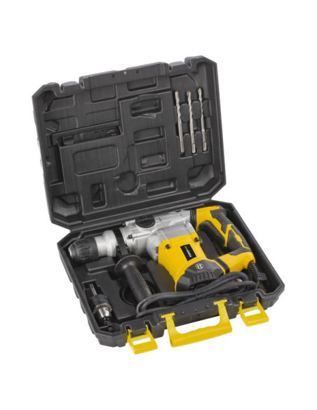 Borehammer 1200 W i kuffert med tilbehør