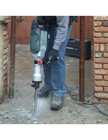 Nedbrydningshammer 1700 W med 2 mejsler