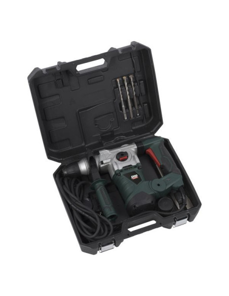 Borehammer 1500 W i kuffert med 5 dele