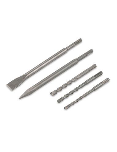 Borehammer 1600 W i kuffert inkl tilbehør