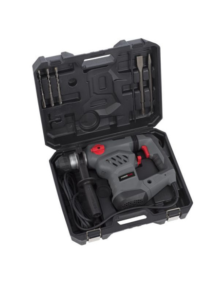 Borehammer 1600 W i kuffert inkl tilbehør