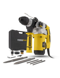 Borehammer 1600 W i kuffert med tilbehør