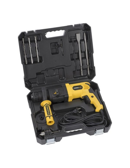 Borehammer 750 W i kuffert med tilbehør