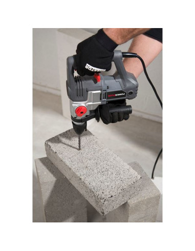 Borehammer 900 W i kuffert med tilbehør